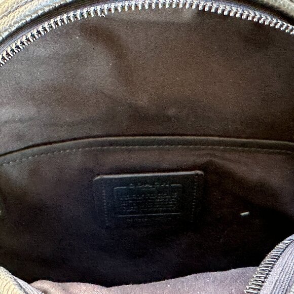 COACH CHARTER PACK IN SIGNATURE LEATHER:NWT BLACK CP116 Retail:$450 - Picture 12 of 15